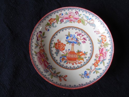 Soucoupe porcelaine minton - soucoupe,