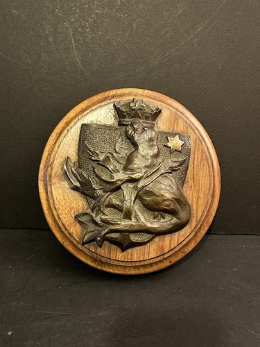 Blason héraldique bronze - héraldique,