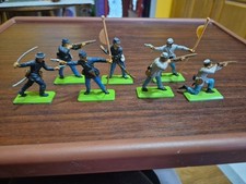 Britains LTD Deetail  Lot of 7  US Civil War Confederate Union 1971 No Duplicate