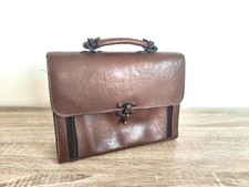 Sac En Cuir Marron Vintage