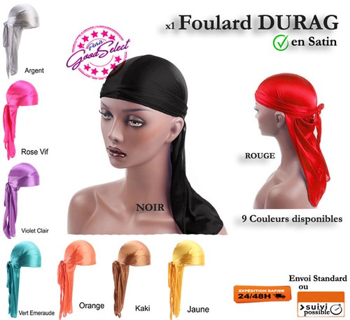 Foulard durag satin - satin,