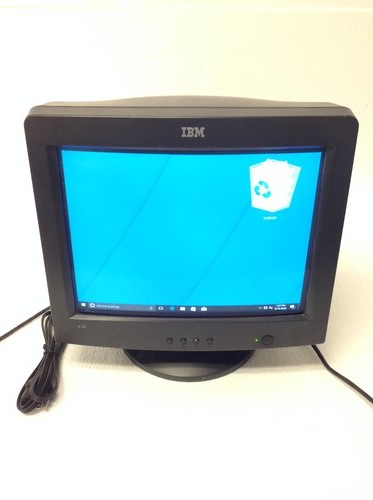 Vintage ibm e74 retro - 17",