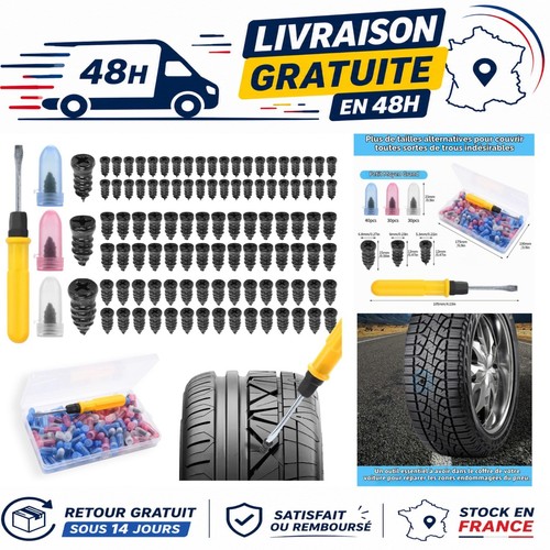 Kit réparation pneu 100 - réparation,