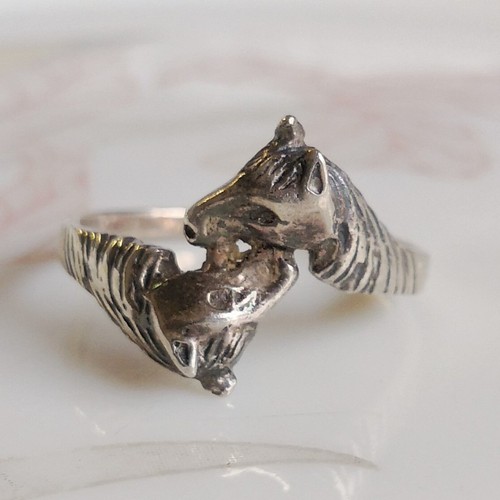 Jolie bague cheval chevaux - jolie,
