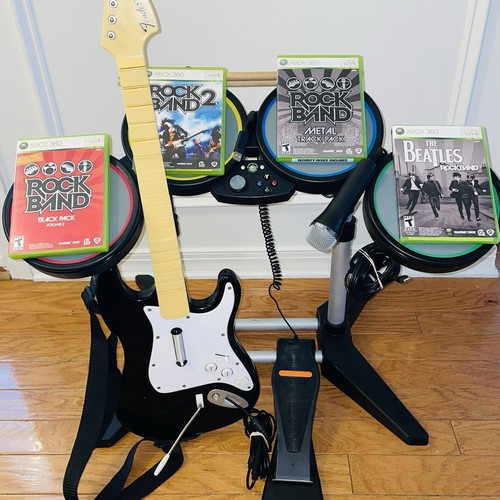Xbox 360 rock band - rock, bundle
