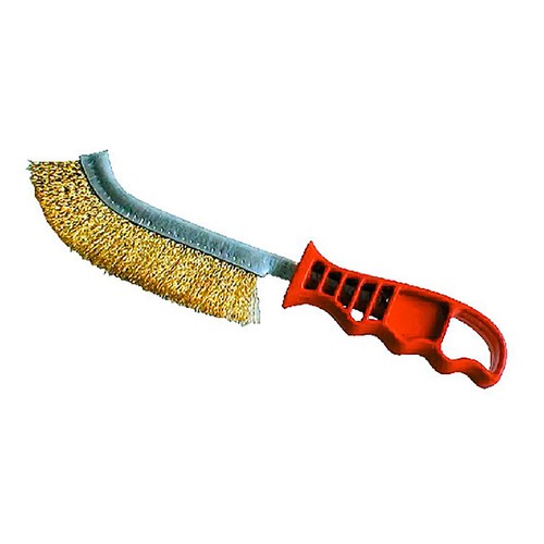 Brosse métal convexe - , pour
