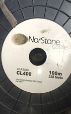 NORSTONE CL400 Speaker Cable AUDIOPHILE -2X10 METRES 2x4mm