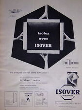 ADVERTISING ISOVER SAINT-GOBAIN ISOLATE WITH DOWN SHELL PANEL BULGE
