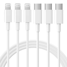 USB C to Lightning Cable 3Pack