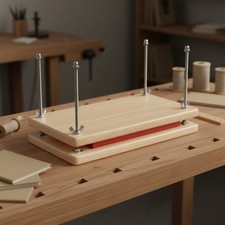 Presse à Livres En Bois