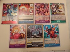 Lot de 7 Cartes One Piece 