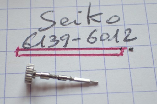 Seiko 6139 6012 tige avec - seiko,
