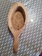 Ancien moule à beurre en bois