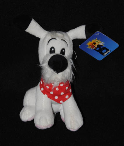 Peluche doudou chien idéfix - peluche,