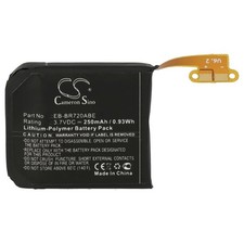 Batterie pour Samsung Gear R732, R720X, R7200, S2, S2 Classic 250mAh 3,7V