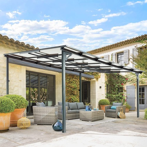 Outdoor metal lean - metal, gazebo