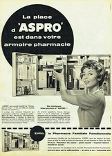 Advertising 120 1959 Aspro Aspirin in Your Pharmacy Cabinet