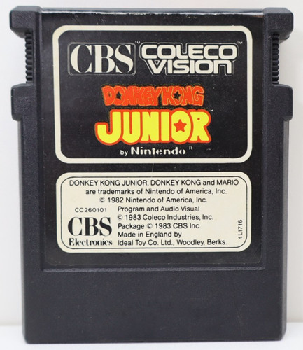 Jeu colecovision donkey - colecovision, kong