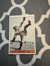 1939-46  Paul Derringer  Cincinnati Reds Team Issue card* Baseball pitcher