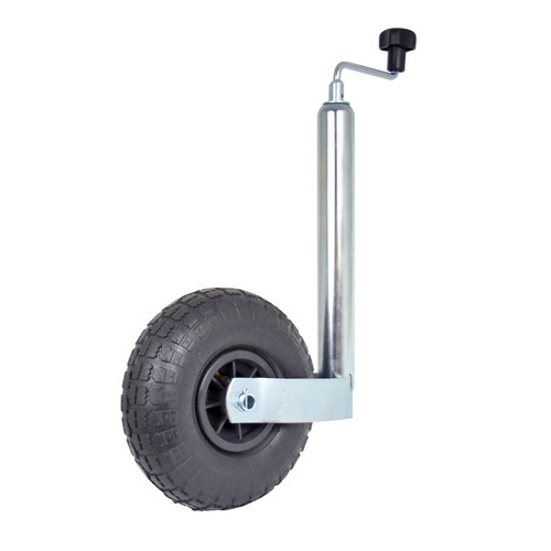 Roue jockey 260x80mm - roue, tube