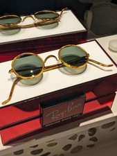 Lunettes Ray Ban vintage cheyenne rondes USA Bausch & Lomb w1749