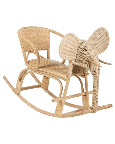 Chaise eléphant bascule - chaise, en