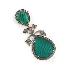 Pendentif pierre précieuse