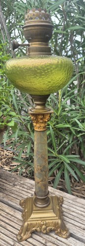 Grande lampe pétrole - grande, loetz