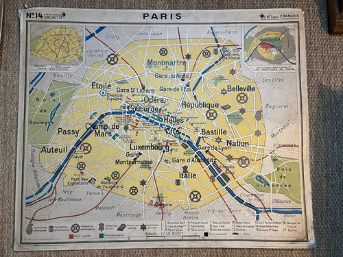 Ancienne carte scolaire - 🌏,