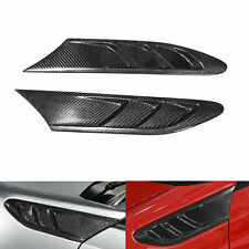 For Subaru BRZ Toyota 86 GT86 B Style Side Fender Fin Vent Carbon Fiber Pair