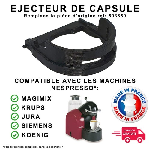 Ejecteur capsule compatible - de,