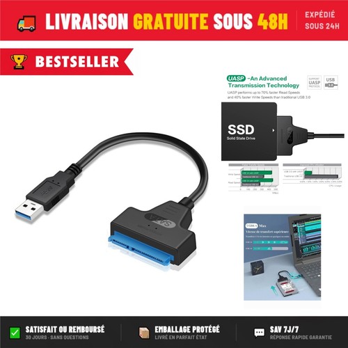 Adaptateur sata vers usb 0 - adaptateur,