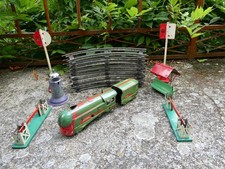 CHARLES ROSSIGNOL TRAIN ÉCLAIR AÉRODYNAMIQUE C.R + ACCESSOIRES P.L.M