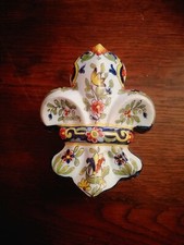 Rare  bonbonnière faïence de