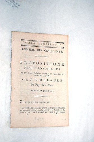 Livre ancien répression - livre,