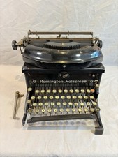 1940 Remington Noiseless 6 Typewriter For Piece