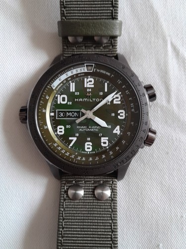 Montre homme hamilton aviation - hamilton,