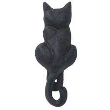 Cloche heurtoir de porte pour chat en fonte abri de jardin maison magasin garage
