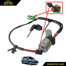 Barillet de Démarrage Allumage Contact prévu pour PEUGEOT 307 phase I