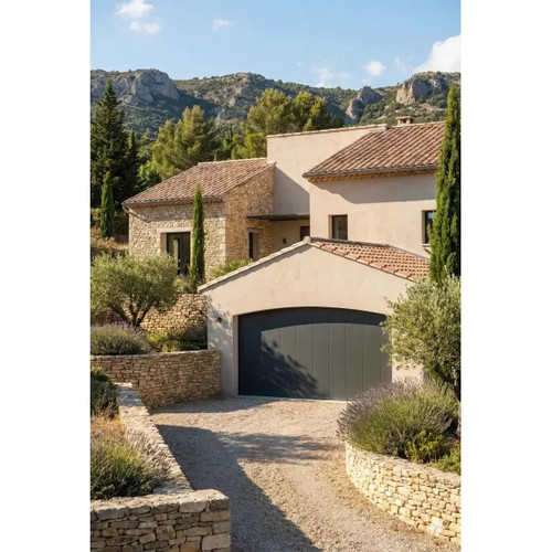 Porte garage coulissante - porte, de