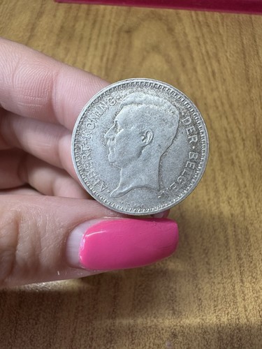 Monnaie belge albert francs - belge,