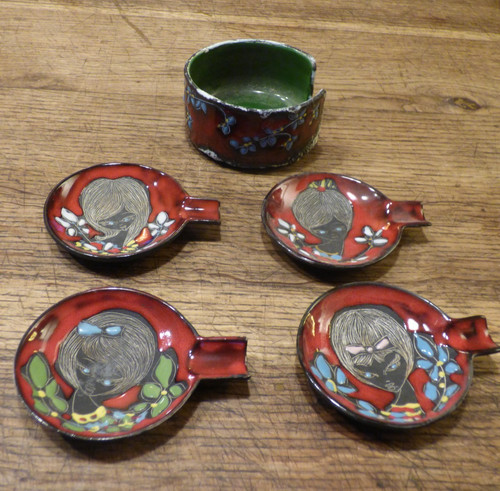 Set cendriers individuel - de,