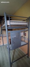 LIT MEZZANINE METAL 1 PERSONNE 90X190 - IKEA