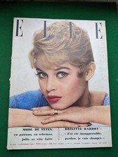 Elle n° 573 du 17 décembre 1956. sommaire: Brigitte Bardot j’ai été insupportabl