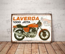 Plaque métal vintage laverda
