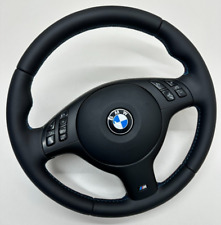 BMW E46 E39 M SPORT STEERING WHEEL M3 M5 REMANUFACTURED SMOOTH LEATHER FULL