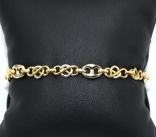 Bracelet maille marinara - maille,