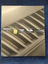 Renault Vel Satis Brochure 01.2002