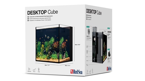 Aquarium bureau cubique - de,