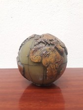 Ancien GLOBE TERRESTRE CIRE